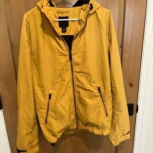 H&M Yellow Hooded Jacket